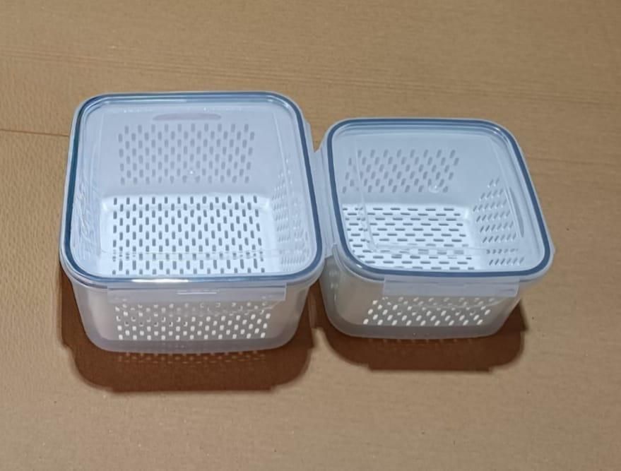 Kitchen Food Storage Containers Set – Pack of 2