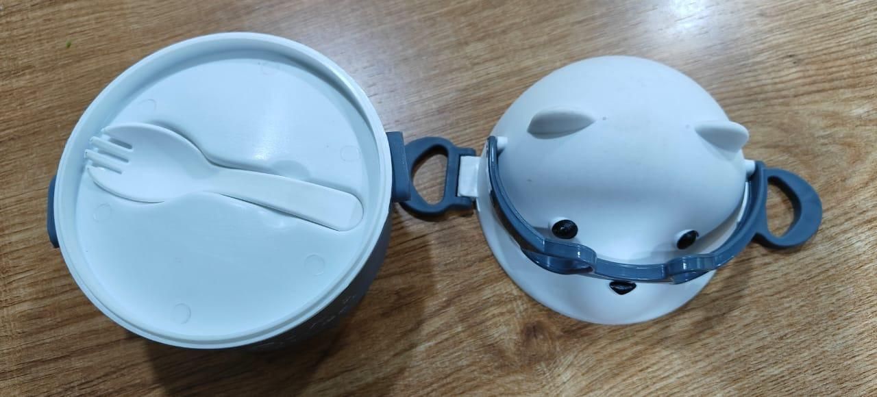 Cute Teddy Cartoon Tiffin Box