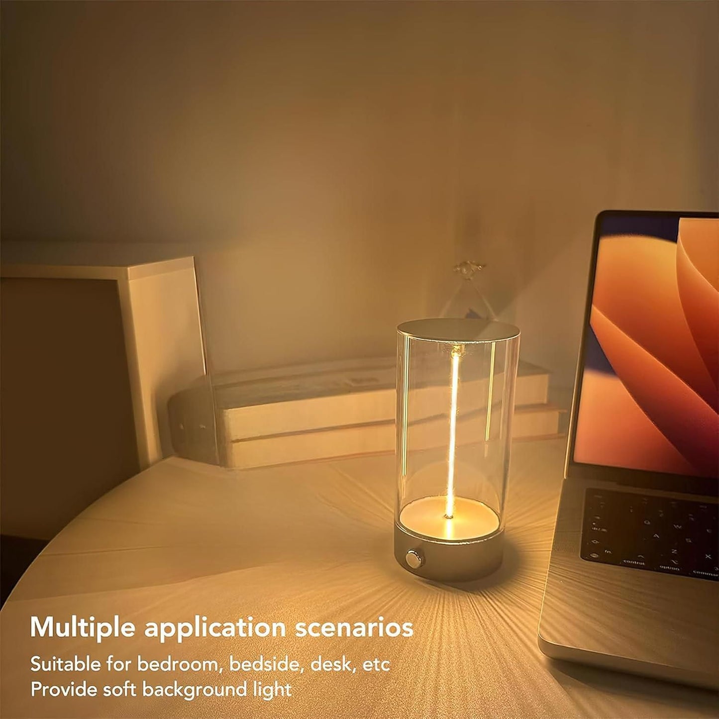 Magnetic LED Desk Lamp – Portable & Rechargeable Night Light-ekartso