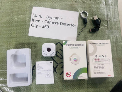 Mini Hidden Camera & Spy Detector – Portable Anti-Spy Device (White)-eKartso